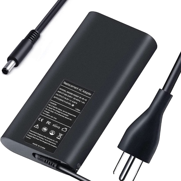 130W AC Adapter Laptop Charger Replacement for Dell XPS 15